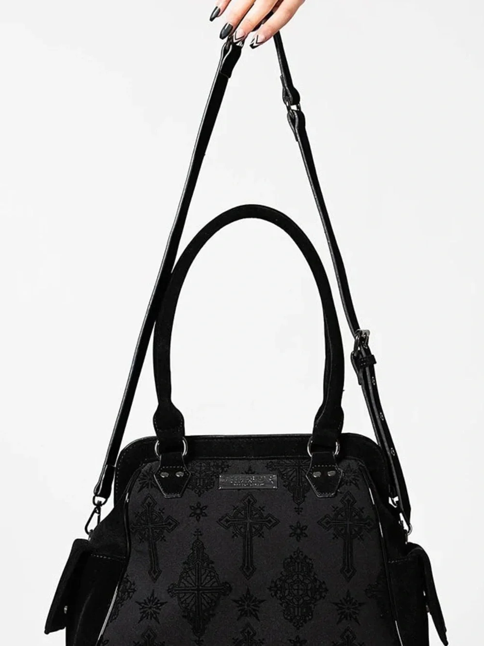 Killstar Black Velvet GRACE Satchel